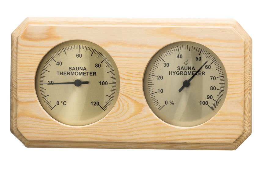 Thermo-Hygrometer Nadelholz